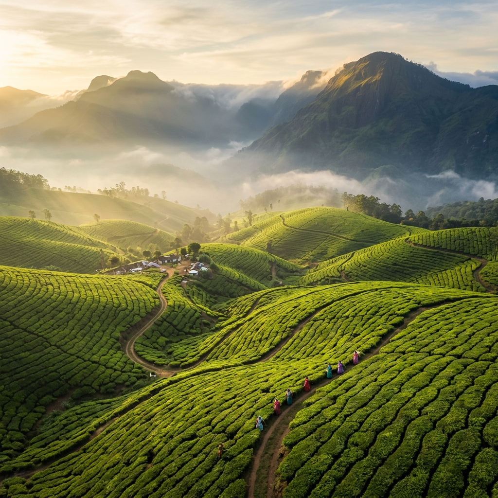 Misty Tea Plantation